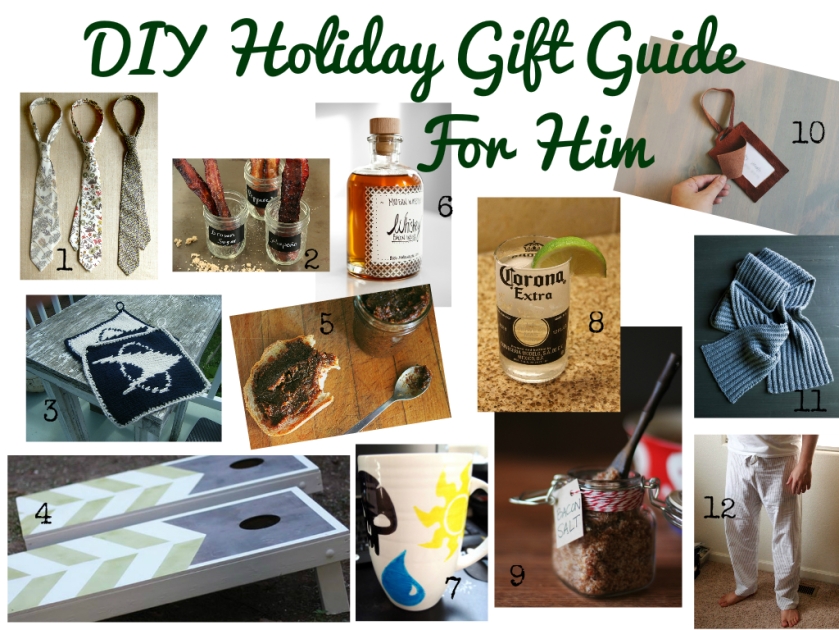 DIY Gift Guide For Him