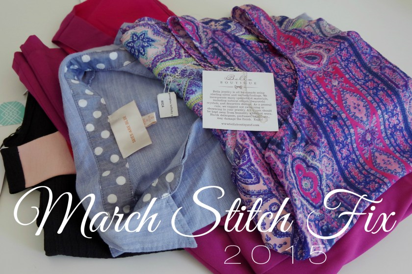 March 2015 Stitch Fix | Life by Ky Blog