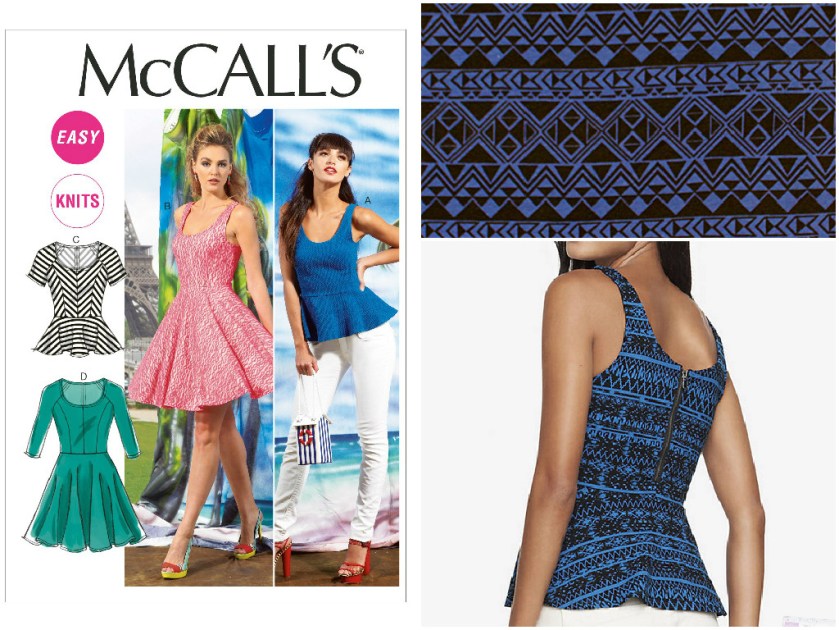 Sewing Plans | Aztec Peplum | Life by Ky Blog