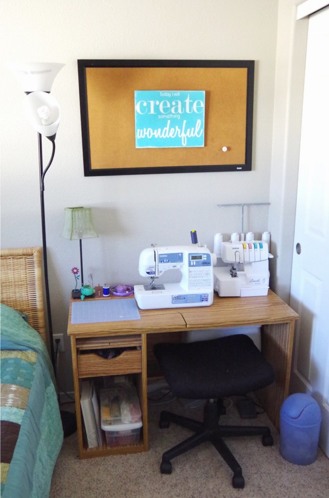 My Sewing Space | Life by Ky Blog