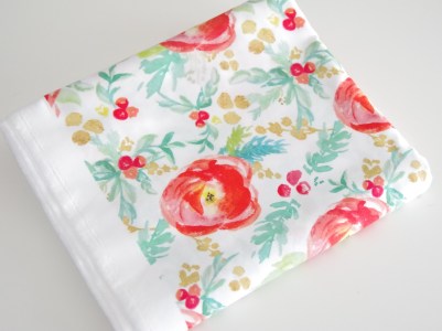 Sarah Schaitkin Winter Floral Spoonflower Fabric | Life by Ky Blog
