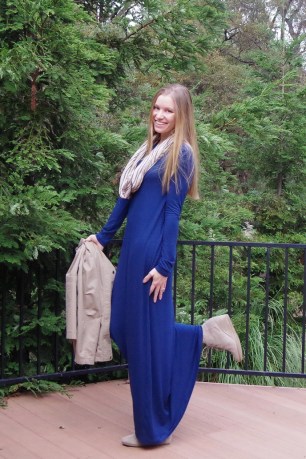 Panama Tee Dress Pattern, View C | Life by Ky Blog