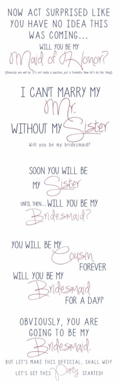 Bridal Party Proposal Cards | Life By Ky Blog