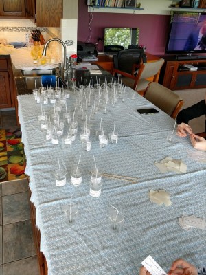 DIY Beaker Candle Wedding Favors | Life by Ky Blog