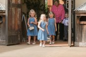 DIY Flower Girl Dresses made from a Bridesmaid Dress | Life by Ky Blog